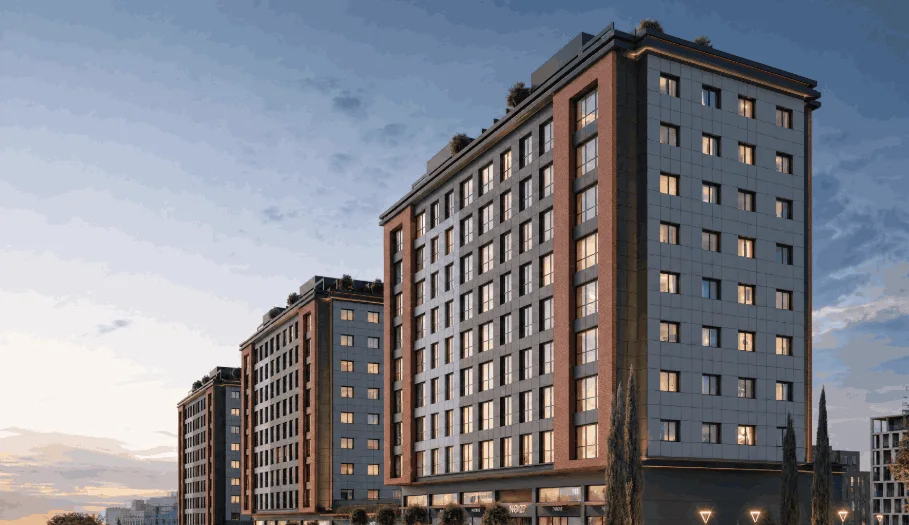NO 27 Residences 23 ticari üniteli cadde cephesi